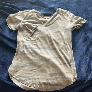 Camouflage V-Neck T-Shirt